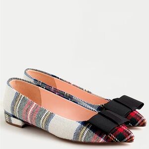 Plaid flats